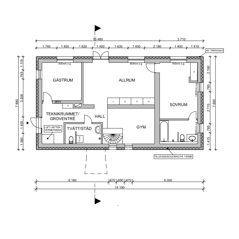 Basement of the family house