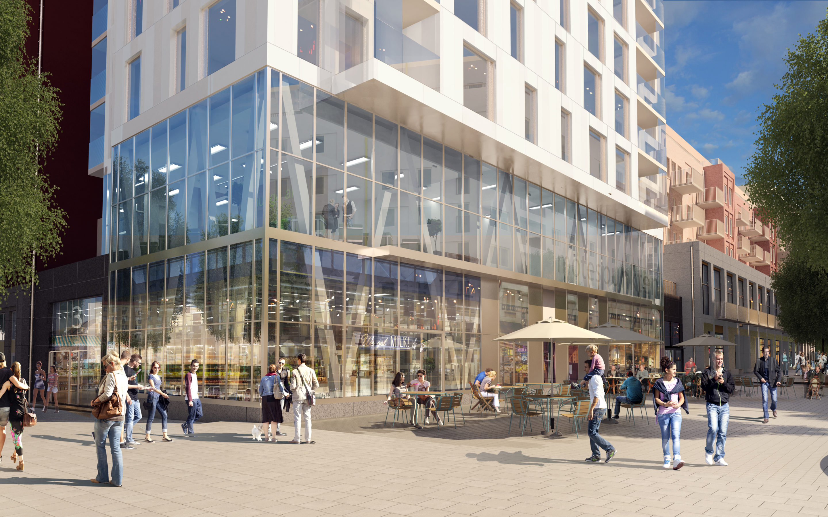 Visualisation by ÅWL of architectural study of Levels development