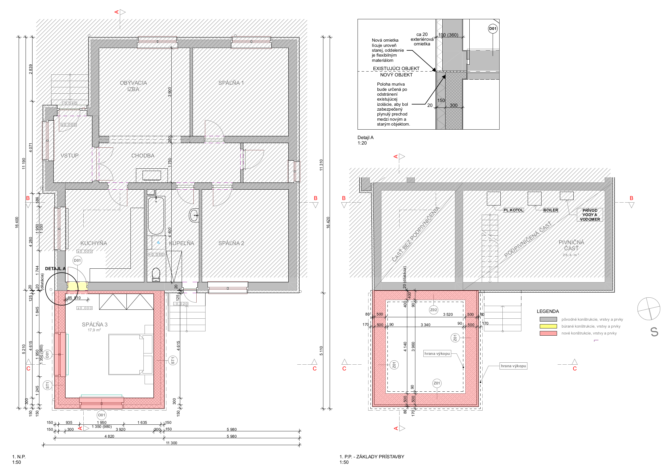 Plans of building permit