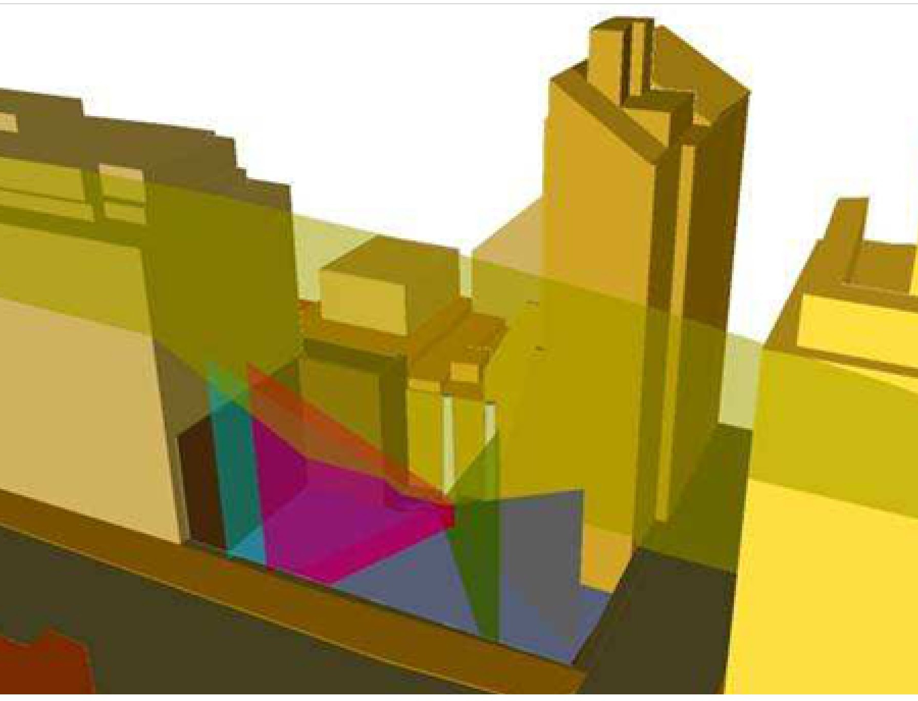 Design approach of different sunlight paths